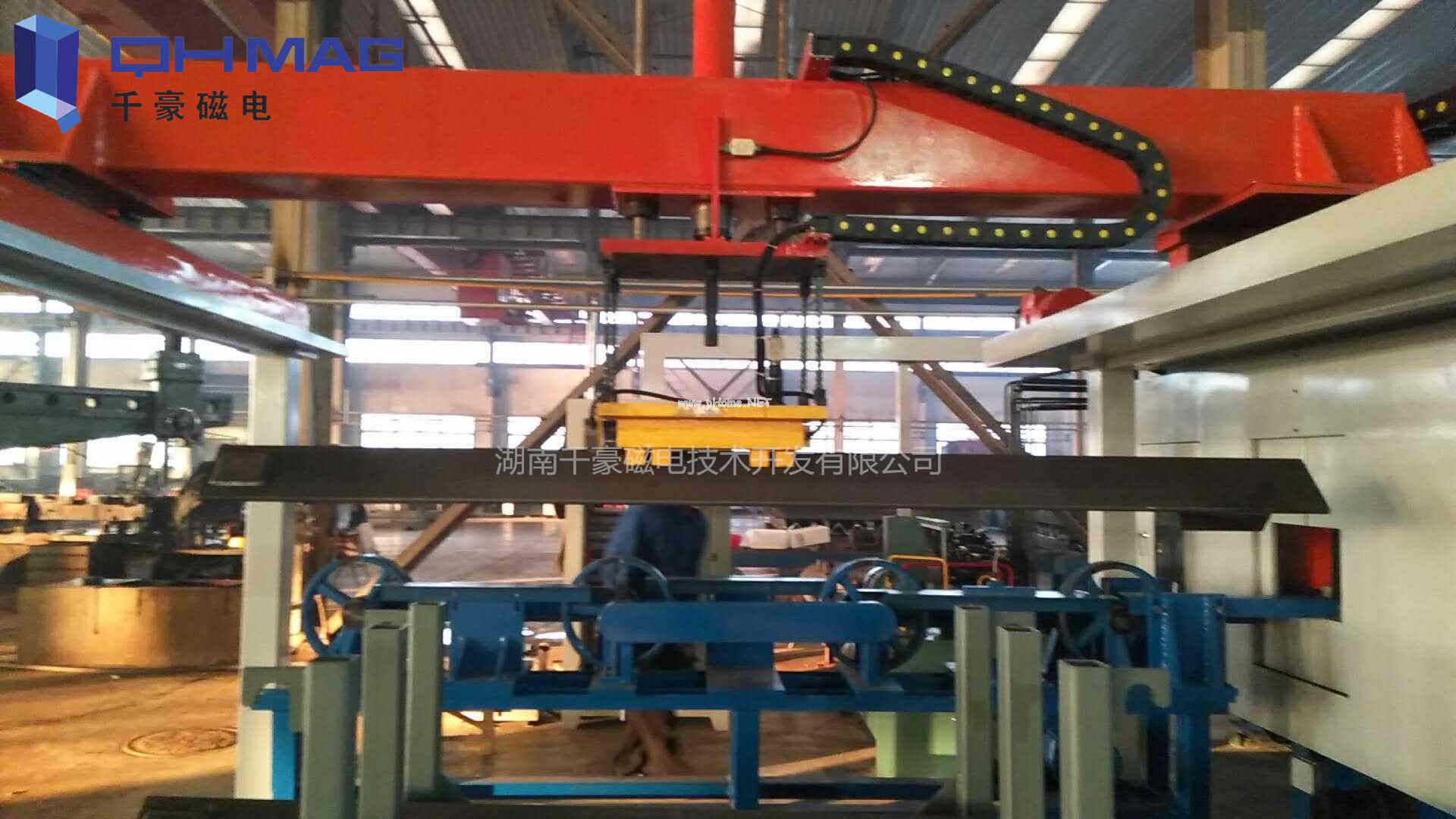 電永磁夾具搬運(yùn)角鐵，千豪磁電