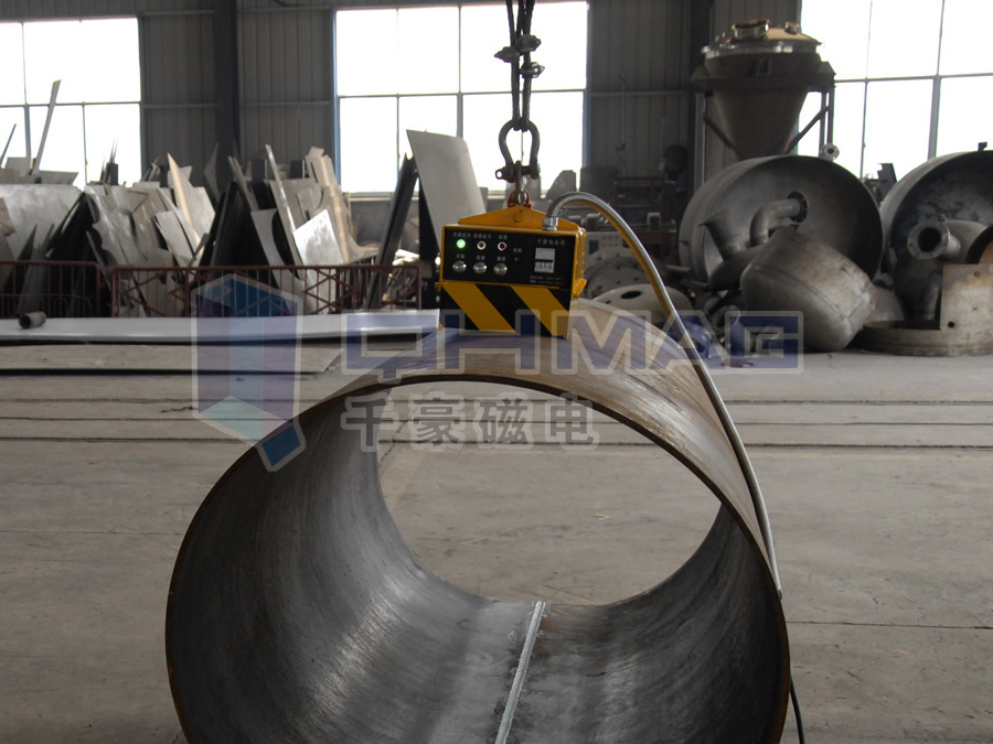 一體式電永磁,吊鋼管、棒材起重電永磁鐵