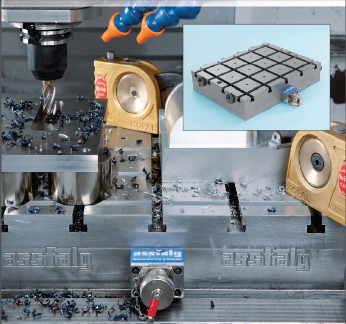 CNC加工中心電永磁吸盤(pán)，千豪磁電