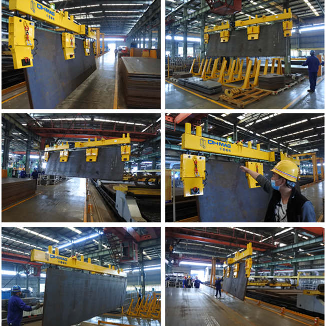 側(cè)吊鋼板，鋼板起吊，磁力吊具