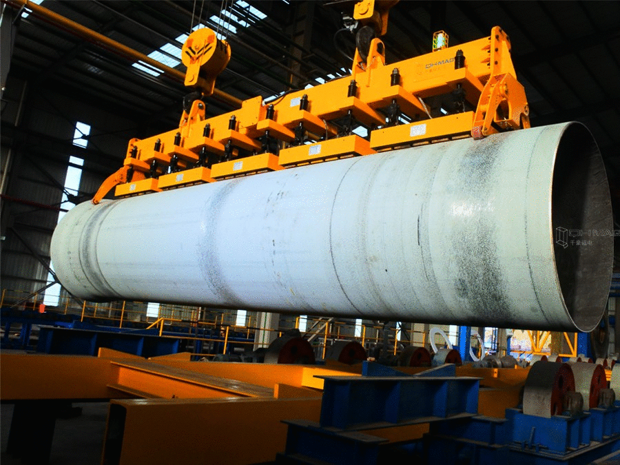 鑄管磁力吊廠家，圓鋼電永磁起重器