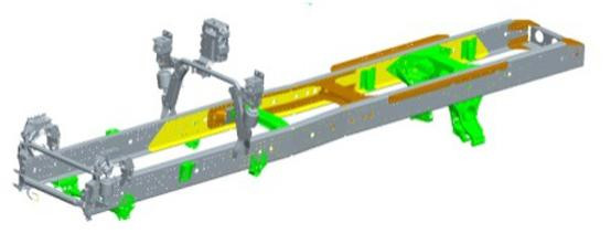 起重電磁鐵吊車(chē)架