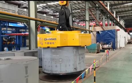 吊鋼卷的吊具，吊鋼卷，鋼卷吊具，電永磁起重器，起重電永磁鐵